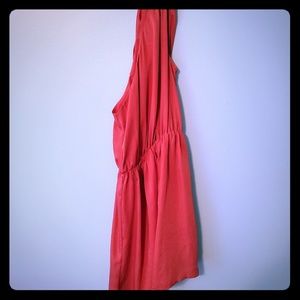 Burnt orange, 1 shoulder dress